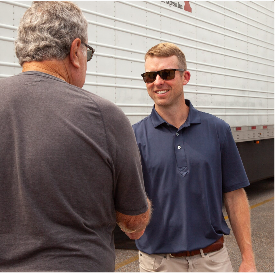 AMX Logistics Handshake